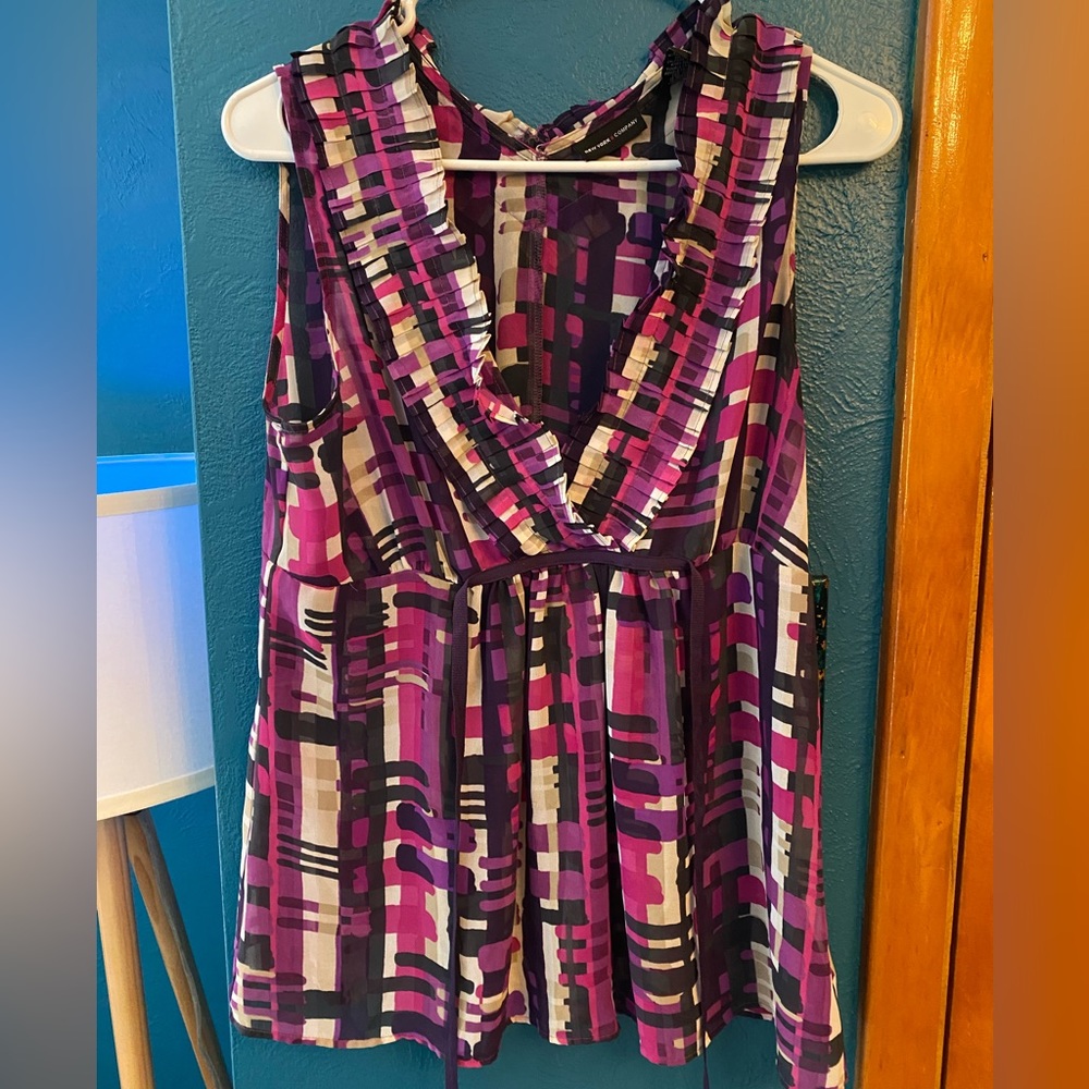 Purple blouse